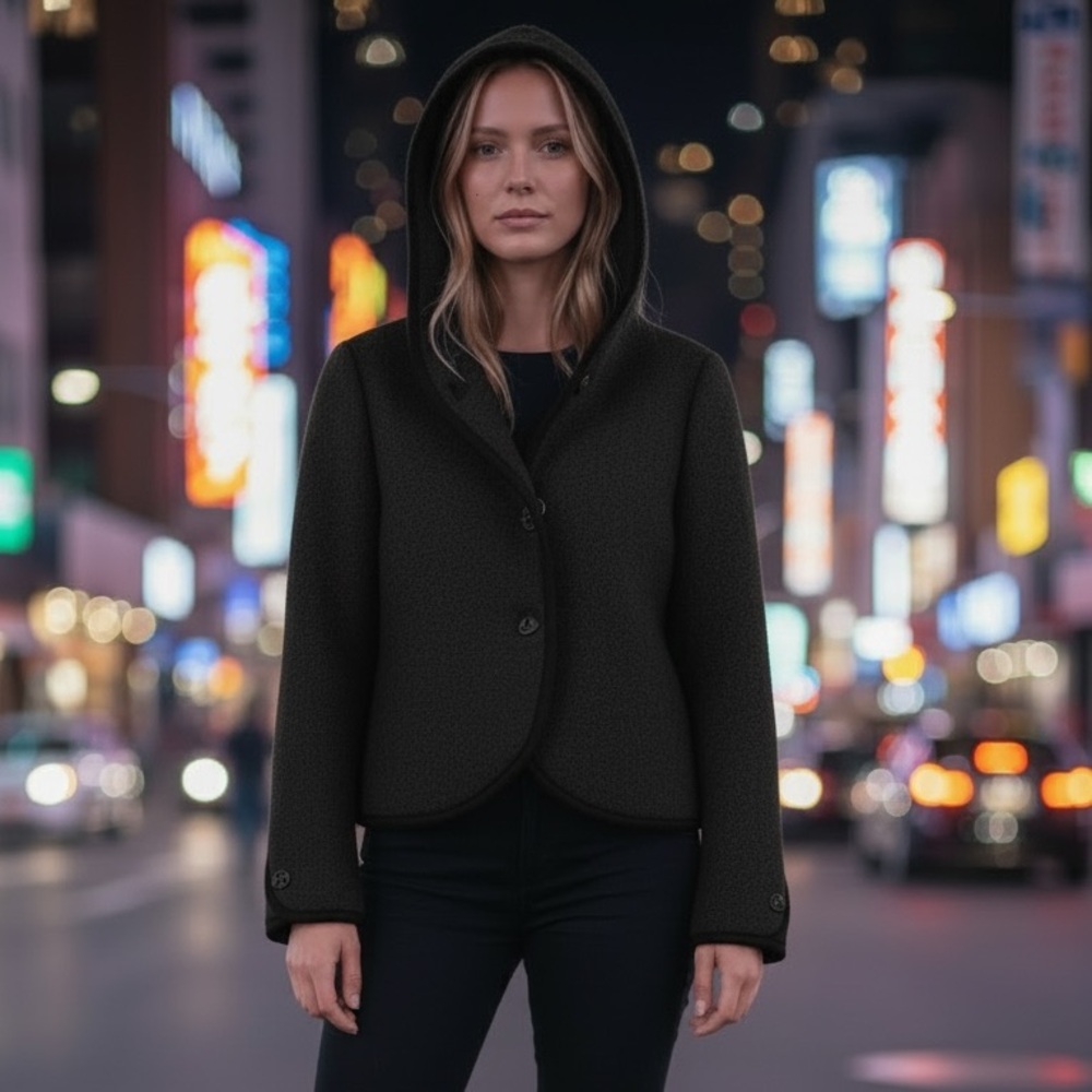 ba&sh Black Textured Women's jacket